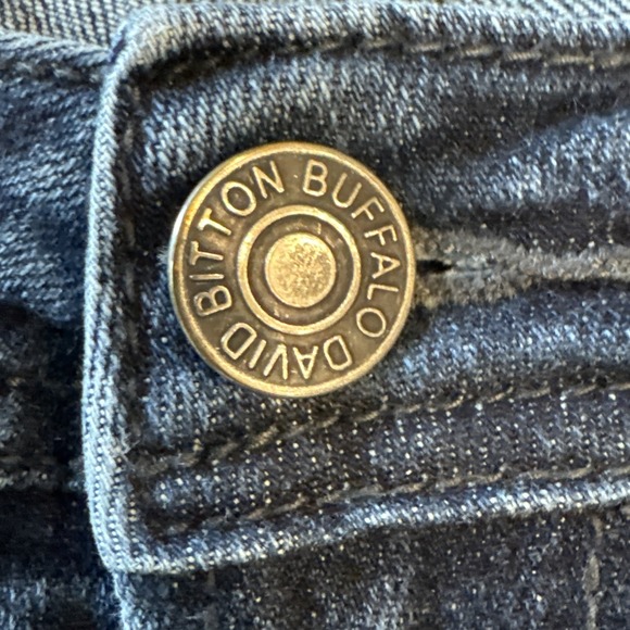 Buffalo David Bitton Jeans Mens 34x30 Jackson Straight Stretch Medium Wash Jeans - Picture 7 of 16